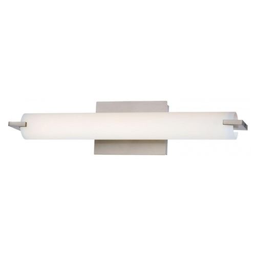George Kovacs Lighting Tube 20.50-Inch LED Vanity Light in Brushed Nickel by George Kovacs P5044-084-L