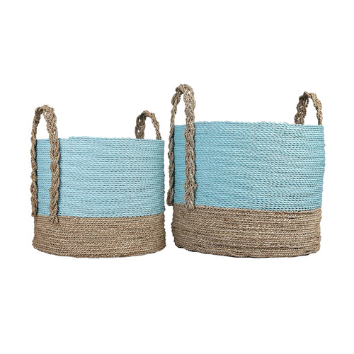 Elk Lighting Elk Lighting Grove Natural & Light Blue Box S0077-12112/S2