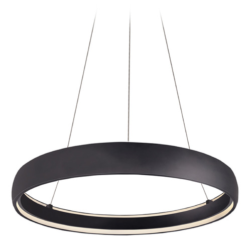 Kuzco Lighting Kuzco Lighting Halo Black LED Pendant Light PD22735-BK-UNV