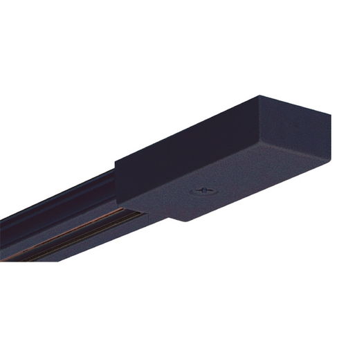 Juno Lighting Group 4-Ft Low Voltage Track Section in Black Finish Juno Trac 12 Collection by Juno Lighting Group TLV 4FT BL