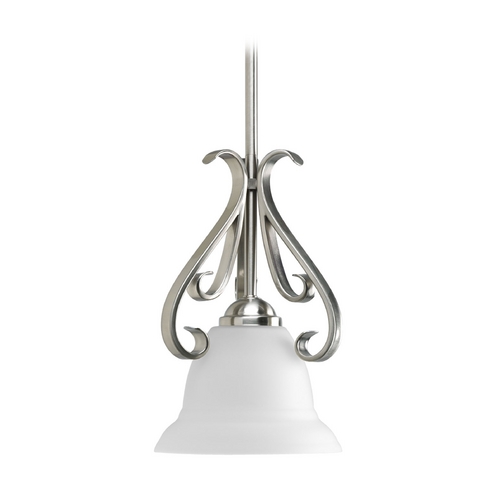 Progress Lighting Torino Mini Pendant in Brushed Nickel by Progress Lighting P5153-09