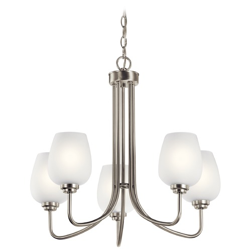 Kichler Lighting Valserrano 5-Light Brushed Nickel Chandelier by Kichler Lighting 44377NI