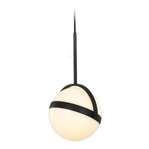 Alora Lighting Alora Lighting Globo Matte Black LED Mini-Pendant Light with Globe Shade PD301001MB-UNV