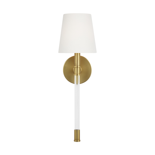 Visual Comfort Studio Collection Chapman & Meyers Hanover Burnished Brass Sconce by Visual Comfort Studio CW1081BBS