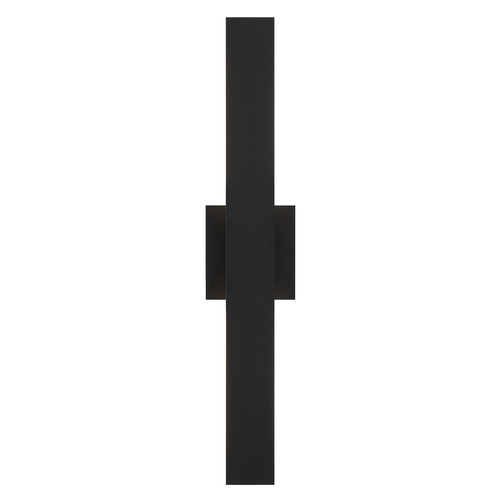 Matteo Lighting Matteo Lighting Zayden Matte Black LED Outdoor Wall Light S07924MB