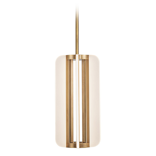 Alora Lighting Alora Lighting Anders Vintage Brass LED Mini-Pendant Light PD336507VB-UNV
