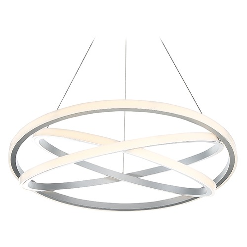 Modern Forms by WAC Lighting Veloce 38-Inch LED Chandelier in Titanium by Modern Forms PD-24838-TT