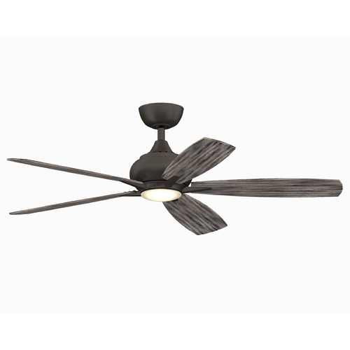 Fanimation Fans Fanimation Fans Doren Matte Greige LED Ceiling Fan with Light FP8533GR