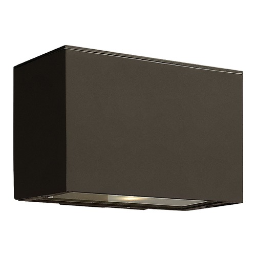 Hinkley Atlantis 9-Inch Wide Bronze LED Outdoor Wall Light by Hinkley Lighting 1646BZ-LL