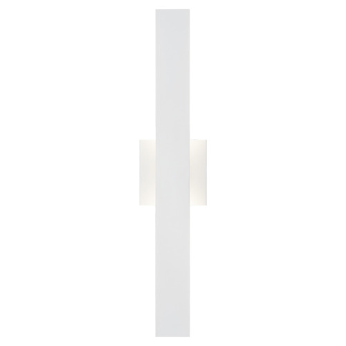Matteo Lighting Matteo Lighting Zayden Matte White LED Outdoor Wall Light S07924MW