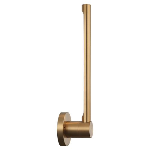 Matteo Lighting Novelle Aged Gold Brass LED Sconce by Matteo Lighting W31418AG