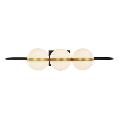 Alora Lighting Alora Lighting Tagliato Matte Black / Brushed Gold LED Bathroom Light WV302003MBBG-UNV