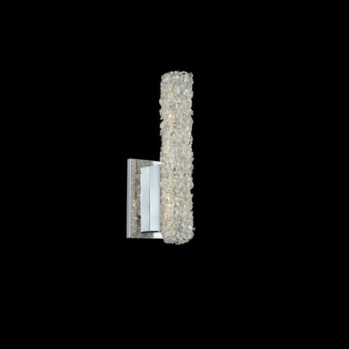Allegri Lighting Lina Short LED Wall Sconce in Polished Chrome by Allegri Crystal 035521-010-FR001