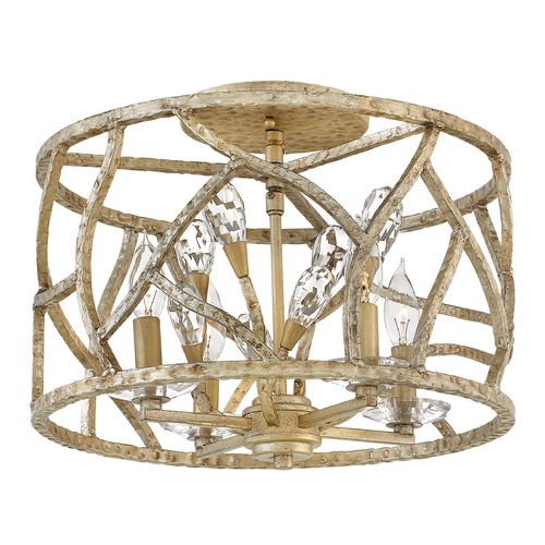 Fredrick Ramond Eve 16-Inch Flush Mount in Champagne Gold by Fredrick Ramond FR46801CPG