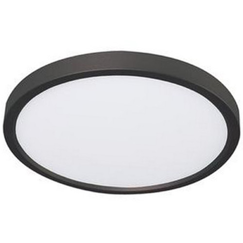 AFX Lighting Afx Lighting Edge Round Black LED Flushmount Light EGRF06LAJD5BK