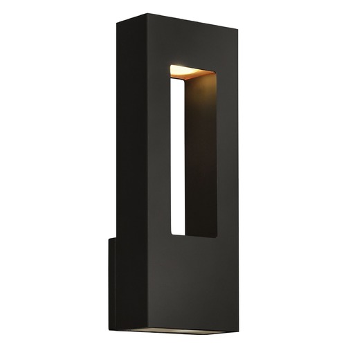 Hinkley Atlantis 16-Inch Satin Black LED Outdoor Wall Light by Hinkley Lighting 1648SK-LL