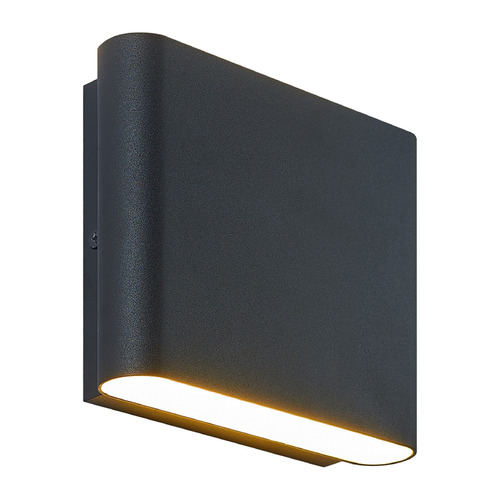 Matteo Lighting Matteo Lighting Beckett Matte Black LED Outdoor Wall Light S06506MB