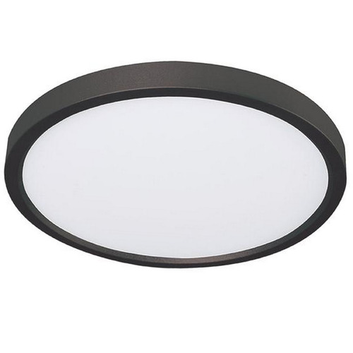 AFX Lighting Afx Lighting Edge Round Black LED Flushmount Light EGRF12LAJD5BK