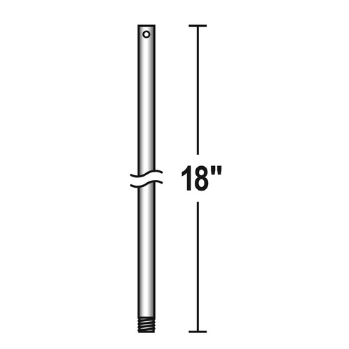 Savoy House Savoy House Lighting Downrod Chrome Fan Downrod DR-18-11