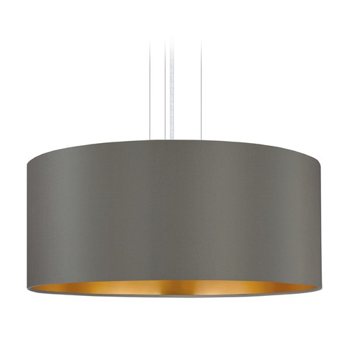 Eglo Lighting Maserlo Satin Nickel Pendant by Eglo Lighting 31608A