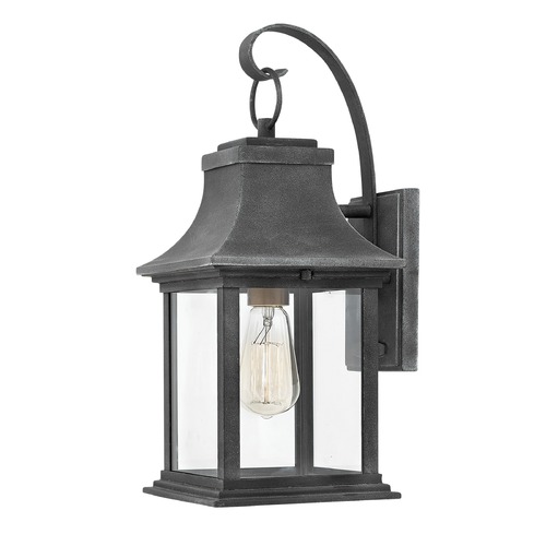 Hinkley Outdoor Wall Lantern Aged Zinc by Hinkley Lighting 2930DZ