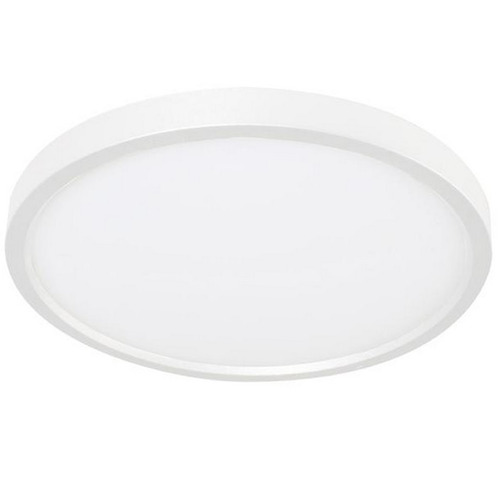 AFX Lighting Afx Lighting Edge Round White LED Flushmount Light EGRF12LAJD5WH