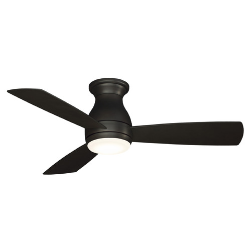 Fanimation Fans Fanimation Fans Hugh 44 Dark Bronze LED Ceiling Fan with Light FPS8332BDZW