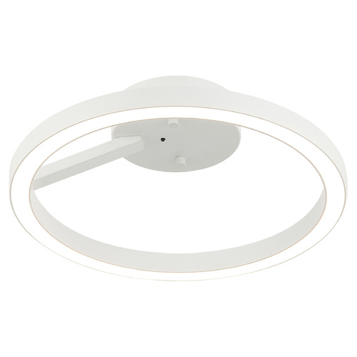 Matteo Lighting Matteo Lighting the Trundle White LED Semi-Flushmount Light X36712WH