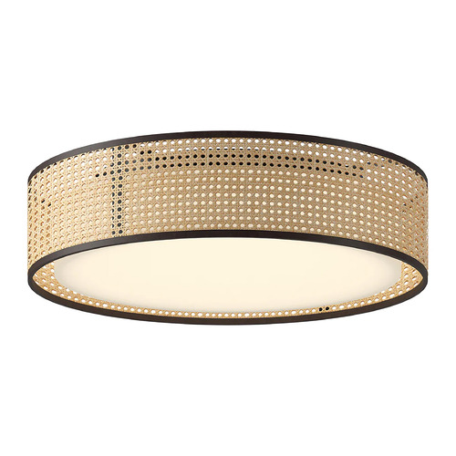 Alora Lighting Alora Lighting Lyla Rattan LED Flushmount Light FM479020RB-5CCT