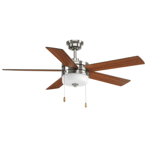 Progress Lighting Verada Brushed Nickel LED Ceiling Fan by Progress Lighting P2558-0930K