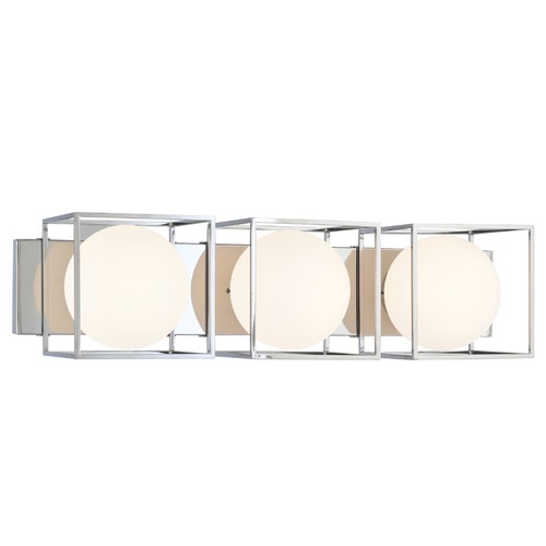 Matteo Lighting Squircle Chrome Bathroom Light by Matteo Lighting S03803CH