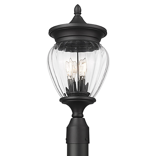 Z-Lite Z-Lite Davina Black Post Light 5016PHMR-5009P96-BK