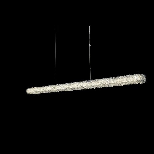Allegri Lighting Lina 62-Inch LED Linear Light in Polished Chrome by Allegri Crystal 035562-010-FR001