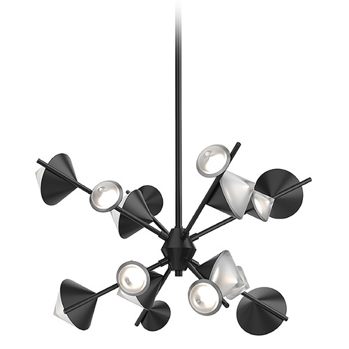 Kuzco Lighting Geode 25-Inch Chandelier in Black by Kuzco Lighting CH50825-BK