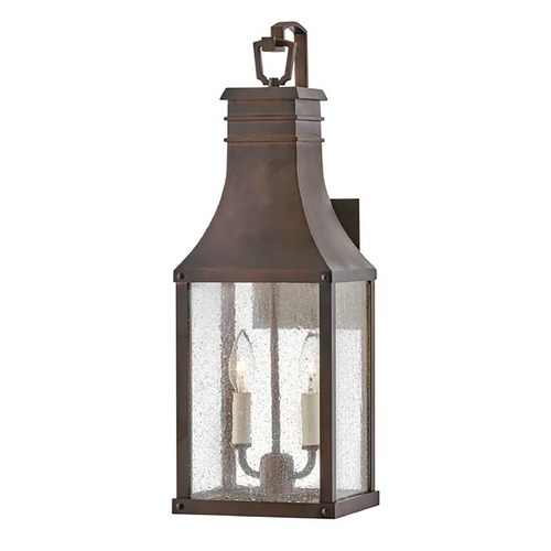 Hinkley Beacon Hill 23-Inch Blackened Copper Outdoor Wall Light by Hinkley Lighting 17464BLC