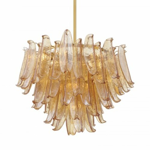 Metropolitan Lighting Regent 13-Light Chandelier in Legacy Brass by Metropolitan N1998-A-732