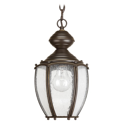Progress Lighting Roman Coach Outdoor Hanging Light in Bronze by Progress Lighting P5565-20
