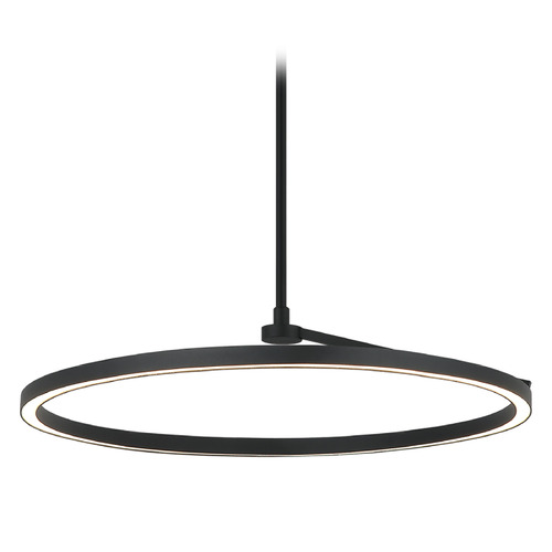 Matteo Lighting Matteo Lighting the Trundle Matte Black LED Pendant Light C36724MB