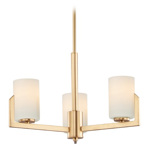 Maxim Lighting Dart Satin Brass Chandelier by Maxim Lighting 21285SWSBR