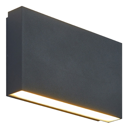 Matteo Lighting Matteo Lighting Weston Matte Black LED Outdoor Wall Light S06609MB