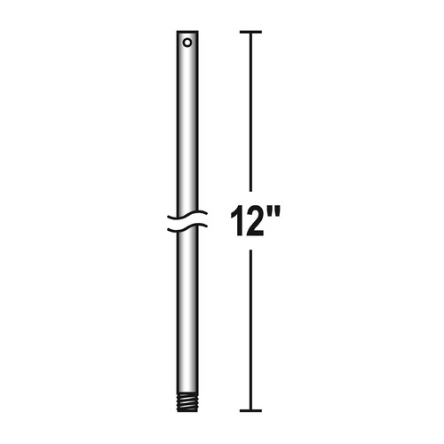Savoy House Savoy House Lighting Chrome Fan Downrod DR-12-CH