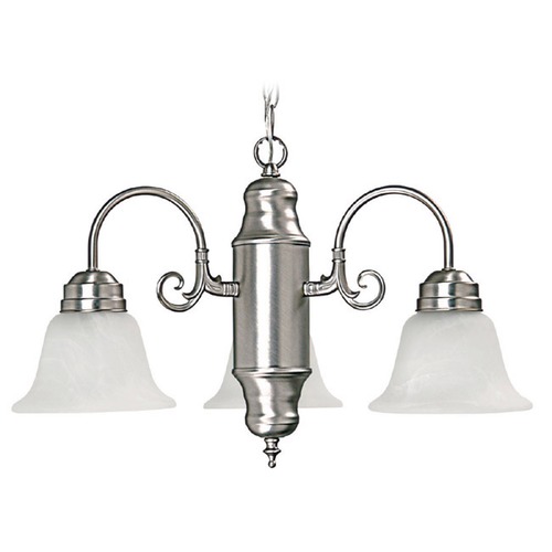 Capital Lighting David 21-Inch Chandelier in Matte Nickel by Capital Lighting 3253MN-118