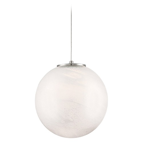 Modern Forms by WAC Lighting Cosmic Brushed Nickel LED Mini Pendant by Modern Forms PD-28801-BN