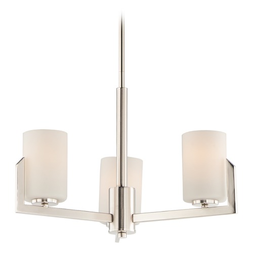 Maxim Lighting Dart Satin Nickel Chandelier by Maxim Lighting 21285SWSN