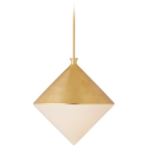 Visual Comfort Signature Collection Aerin Sarnen Large Pendant in Gild by Visual Comfort Signature ARN5357GWG