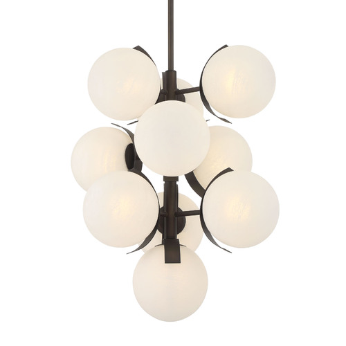 Metropolitan Lighting Vino 10-Light Pendant in Dark Bronze by Metropolitan Lighting N2085-860