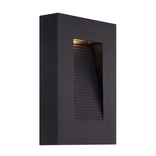 Modern Forms by WAC Lighting Urban 10-Inch LED Outdoor Wall Light in Black 3000K by Modern Forms WS-W1110-BK
