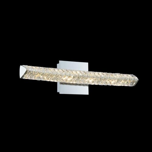 Allegri Lighting Aries 21-Inch LED Wall Sconce in Polished Chrome by Allegri Crystal 035720-010-FR001
