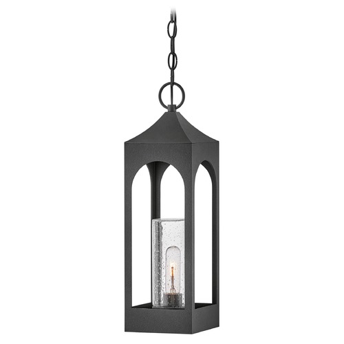 Hinkley Amina 20.50-Inch Distressed Zinc Outdoor Hanging Light by Hinkley Lighting 18082DSZ
