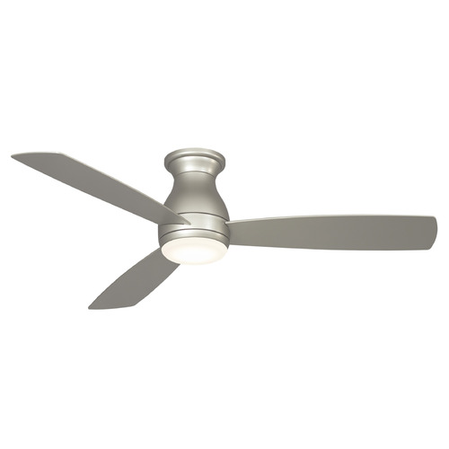 Fanimation Fans Fanimation Fans Hugh 52 Brushed Nickel LED Ceiling Fan with Light FPS8355BBNW